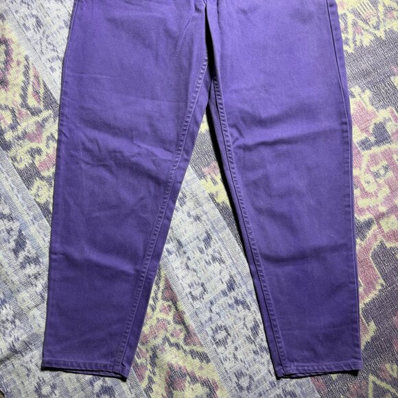 Levi's Vintage ORANGE TAB 560 Purple Denim Jeans Men's Size 33 x 30 - Picture 4 of 14